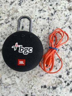 Jbl Clip Three Black Portable Bluetooth Speaker And Charger