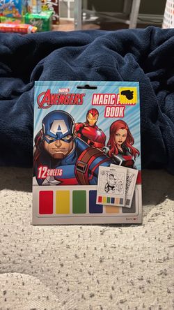 Marvel Avengers Magic Paint Book