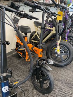 QBEAR GT5X Electric Bike Foldable 350W/48V