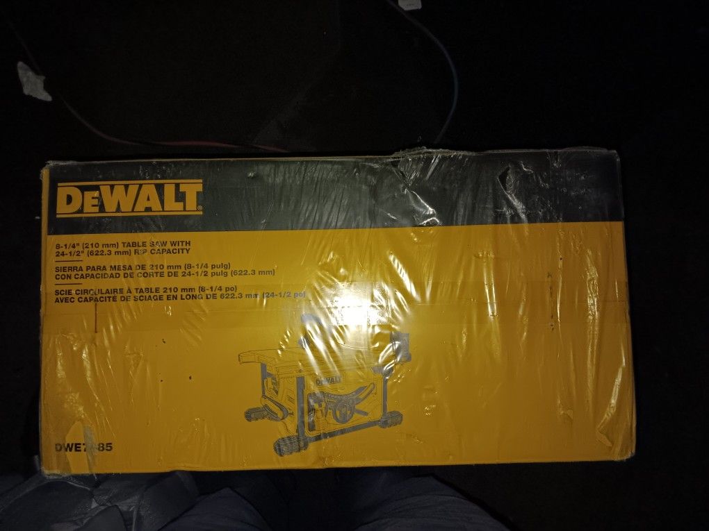 Dewalt Table Saw