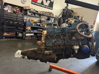 1979 C10  Engine and Transmission  pull out