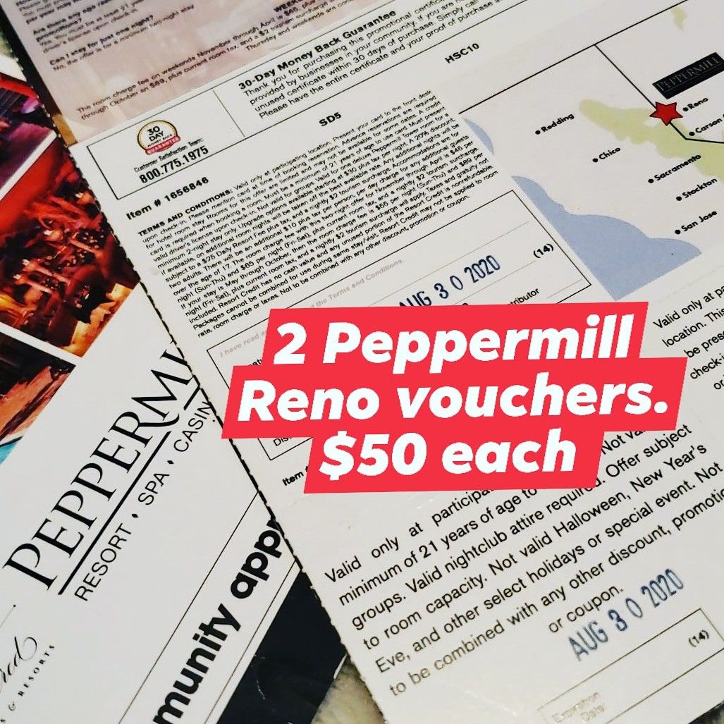 Reno Voucher for Peppermill (2)