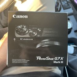 Cannon G7x Mark III
