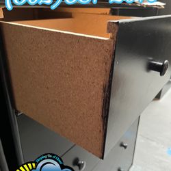 Big Drawer Dresser Black Chest Comoda Mueble 