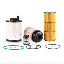 Filter Service Kit Compatible With Detroit DD13 DD15 DD16 Oil FWS Fuel Filter Kit Replaces P551005 FS20083 PF9908