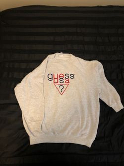 Vintage guess crew neck