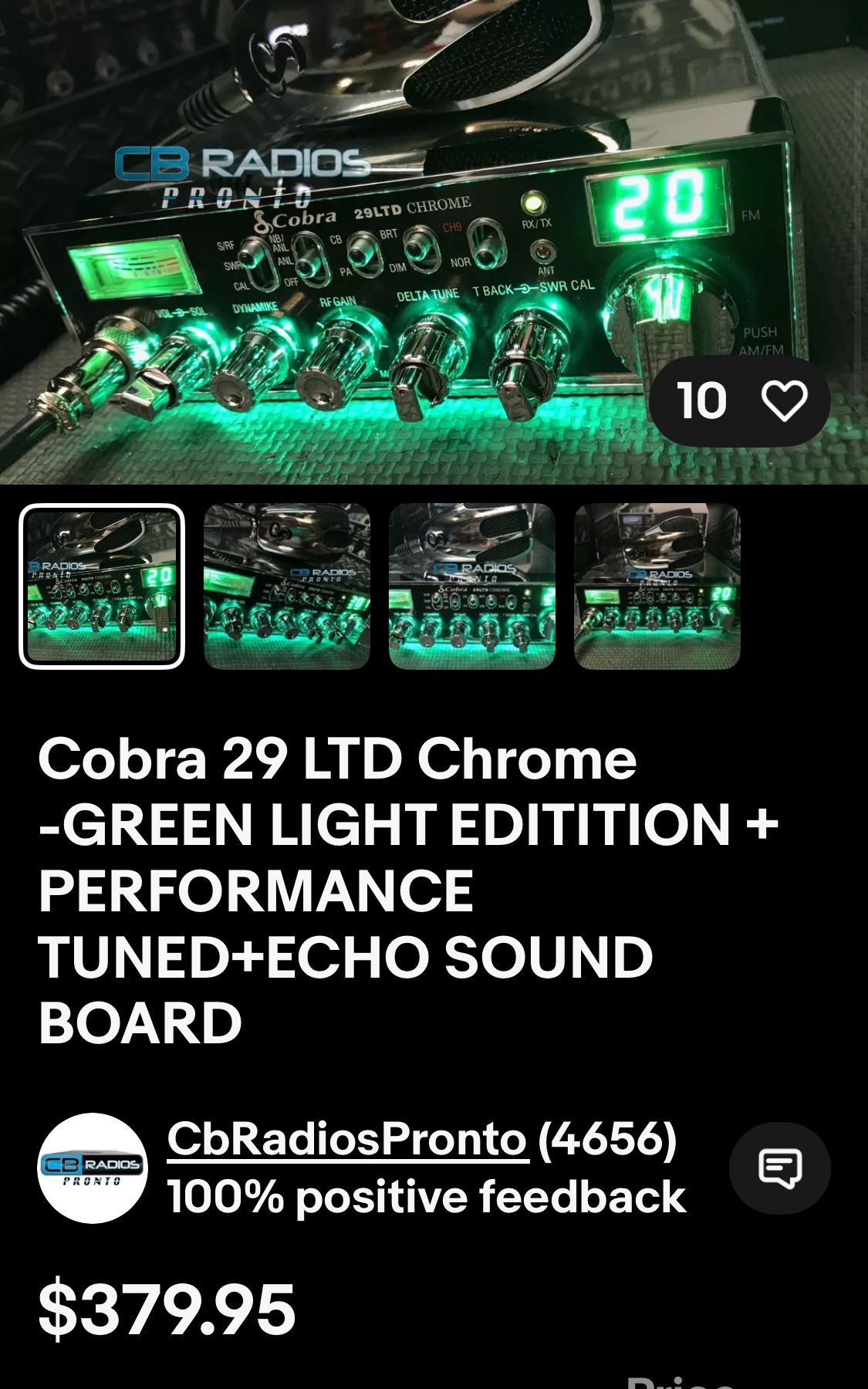 Cobra 29 LTD CB Chrome