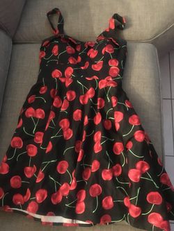Cherry dress size small