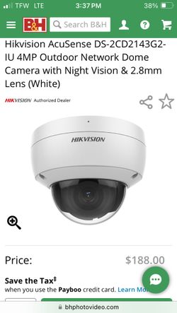 Hik Vision Security Camera