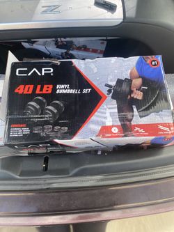 CAP 40lb Adjustable Dumbbells