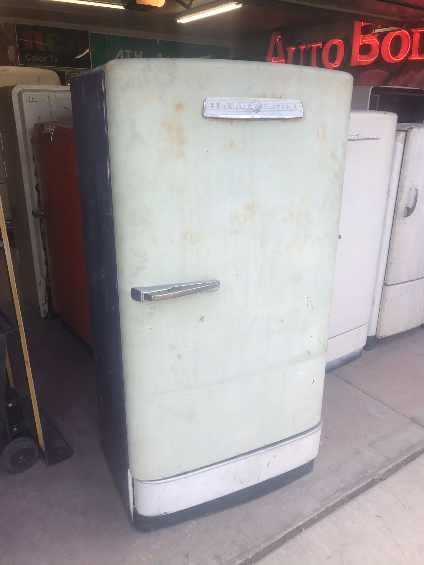 1949 GE Vintage Refrigerator