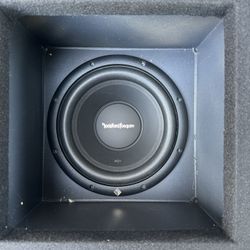 Subwoofer And Amplifier Combo