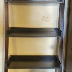 5- Tier Ladder Bookcase $50
