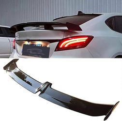 Car Spoiler for Subaru Impreza Sedan (2013 2014 2015 2016 2017 2018 2019 2020 2021 2022 2023 2024), Trunk Roof Spoiler Roof Wing Lip Styling,Gloss Bla