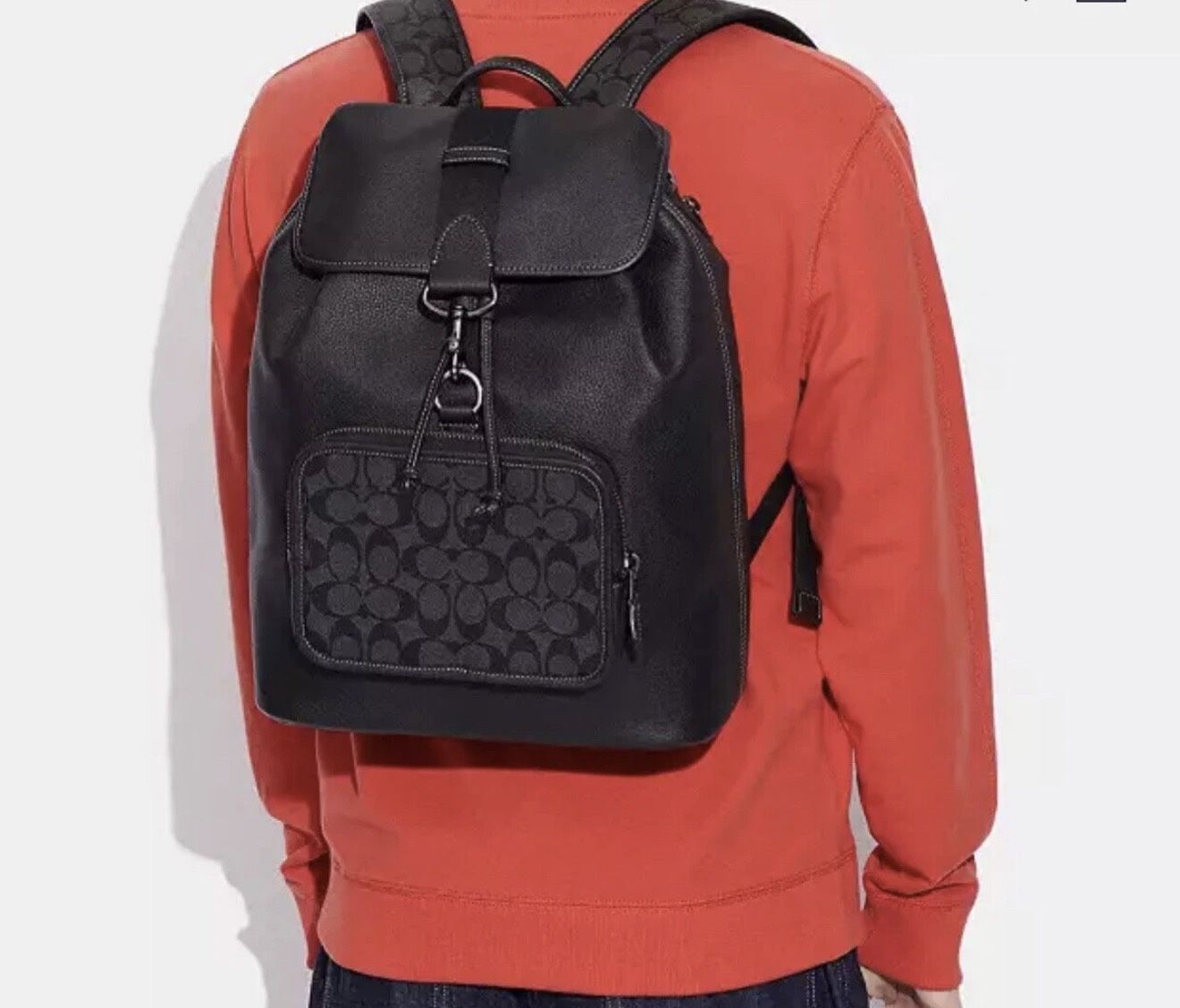 Coach C9864 Sullivan Backpack Leather Signature