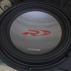 ** Mint Condition ** Alpine Type R 15" Subwoofer ONLY
