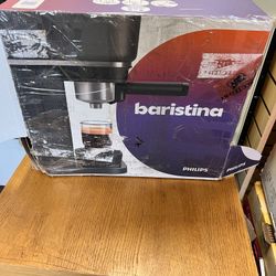 Philips - Baristina Automatic Espresso Machine - Black