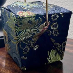 Chinese Take Out Style Box Purse