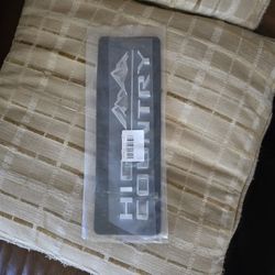 2019-2021 Chevrolet High Country Badge