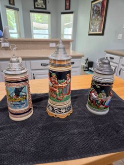 Genuine German steins