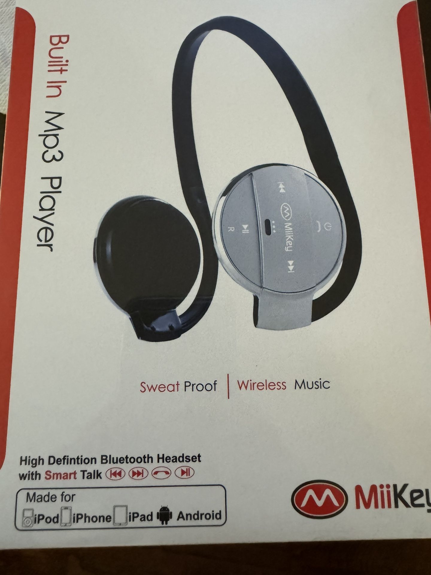 MiiKey Bluetooth Headset NEW