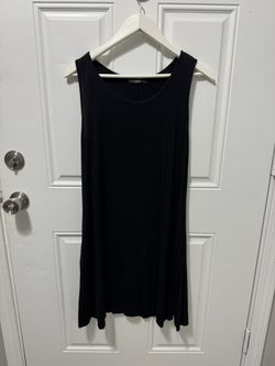 Toponsky Black Midi Dress Women’s Size Large.