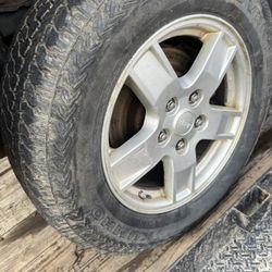 2008-2010 246/65/r17 Like New Rims And Tires