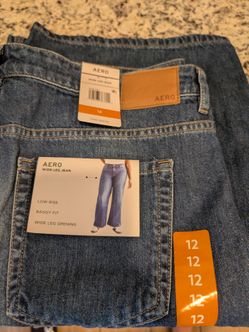 AERO Jeans Size 12 NEW