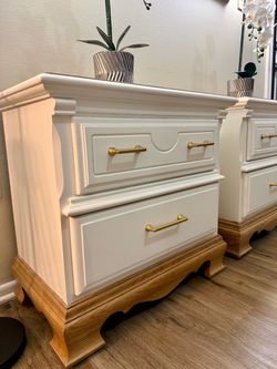 Two Refinished Stanley Furniture Nightstands