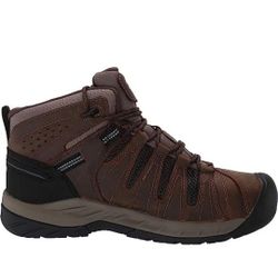 Keen Flint II MID WP Size 13D Cascade Brown