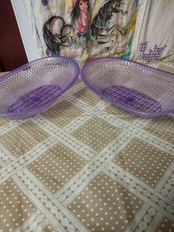 Lavender Bread Basket