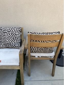 Patio chairs