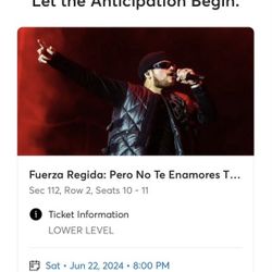 Fuerza Regida Concert Tickets 