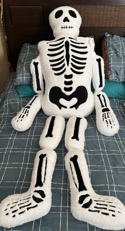 60x32 Oversized Skeleton Pillow