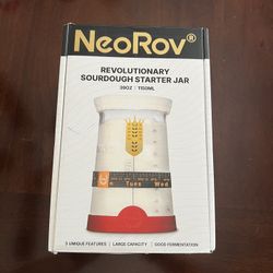NeoRov Revolutionary Sourdough Starter Jar