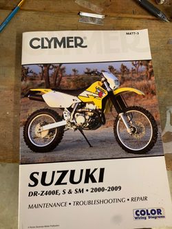 Clymer repair manual Suzuki drz 400