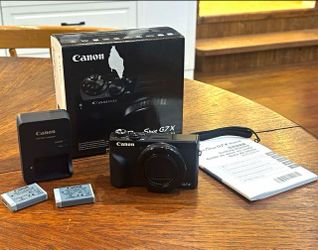 Canon G7X Mark Iii Camera