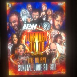 Aew X Njpw:forbidden Door 2024 With Zero Hour 