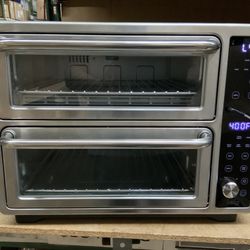 bella PRO - DoubleUp Oven with Probe Thermometer - Stainless Steel #913