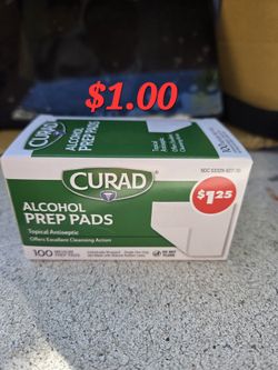 Alcohol prep pads