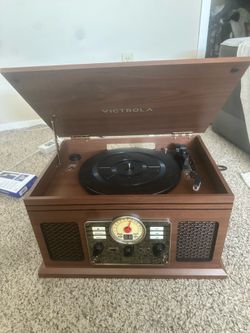 VICTROLA 6in1 turntable Bluetooth cd music player