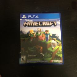 PS4 Minecraft Game