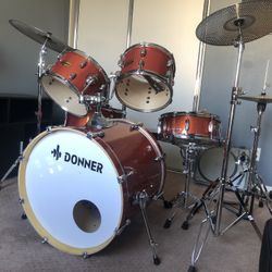 Donner Drum Set Kit 