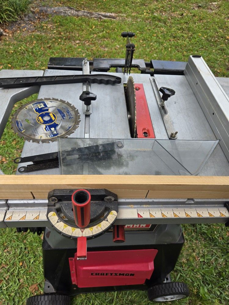 Craftsman Table Saw Mobile For Garage