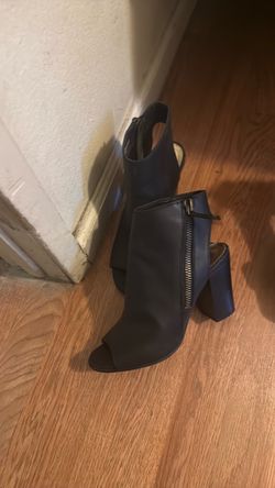 Black high heels