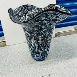 Hand Blown Large Glass Vase