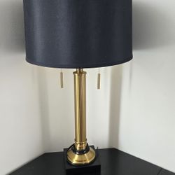 Black And Gold Lamp