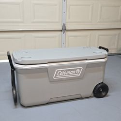Coleman Classic Series 100-Quart Wheeled Cooler
