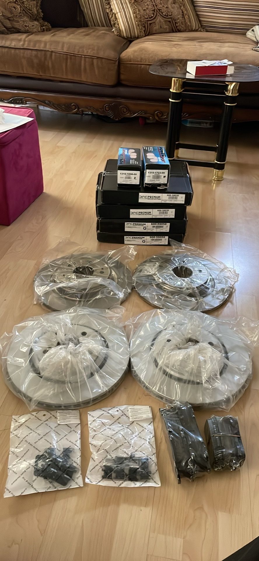 17-20 Acura MDX Rotors and Brake Pad Set