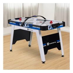 MD Sports 54" Air Hockey Table Set, Overhead Electronic Scorer, 2 Pushers, 2 Pucks